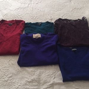 Express dressy blouses in excellent condition